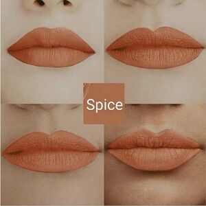 Velvet Matte Lipstick (Spice) Brownish Orange